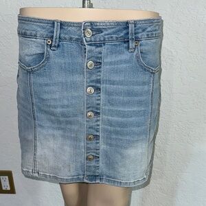 American Eagle Outfitters Blue Denim Skirt
